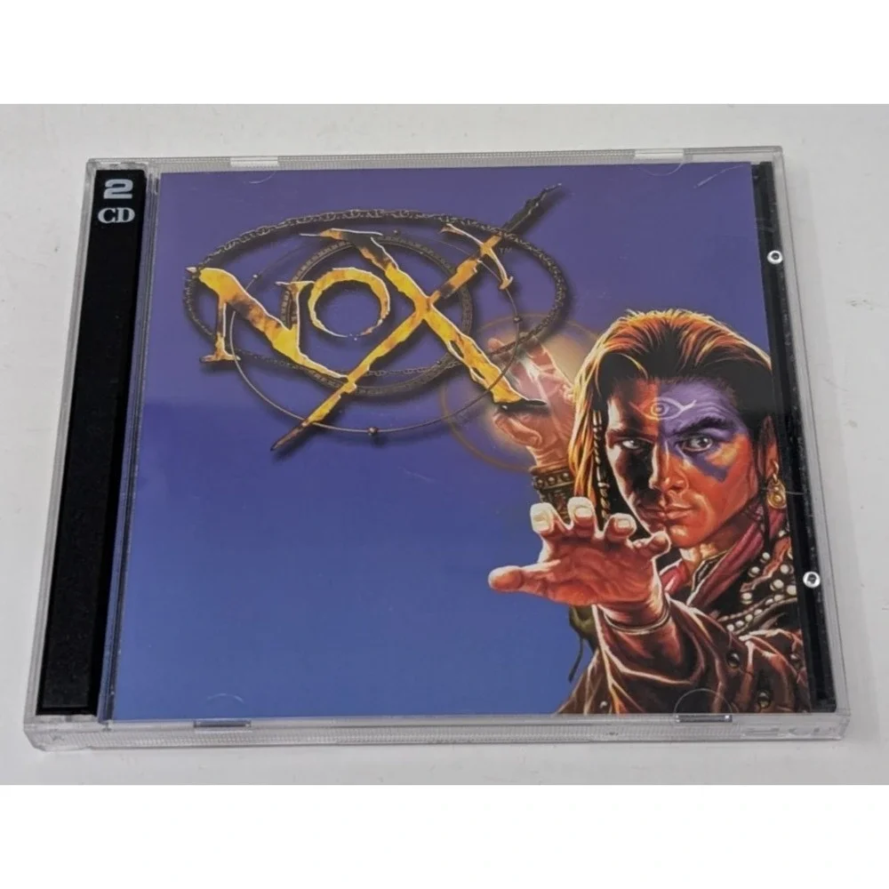 Nox PC CD-ROM 2000 Westwood Studios Action RPG 2-Disc Set Vintage Video Game